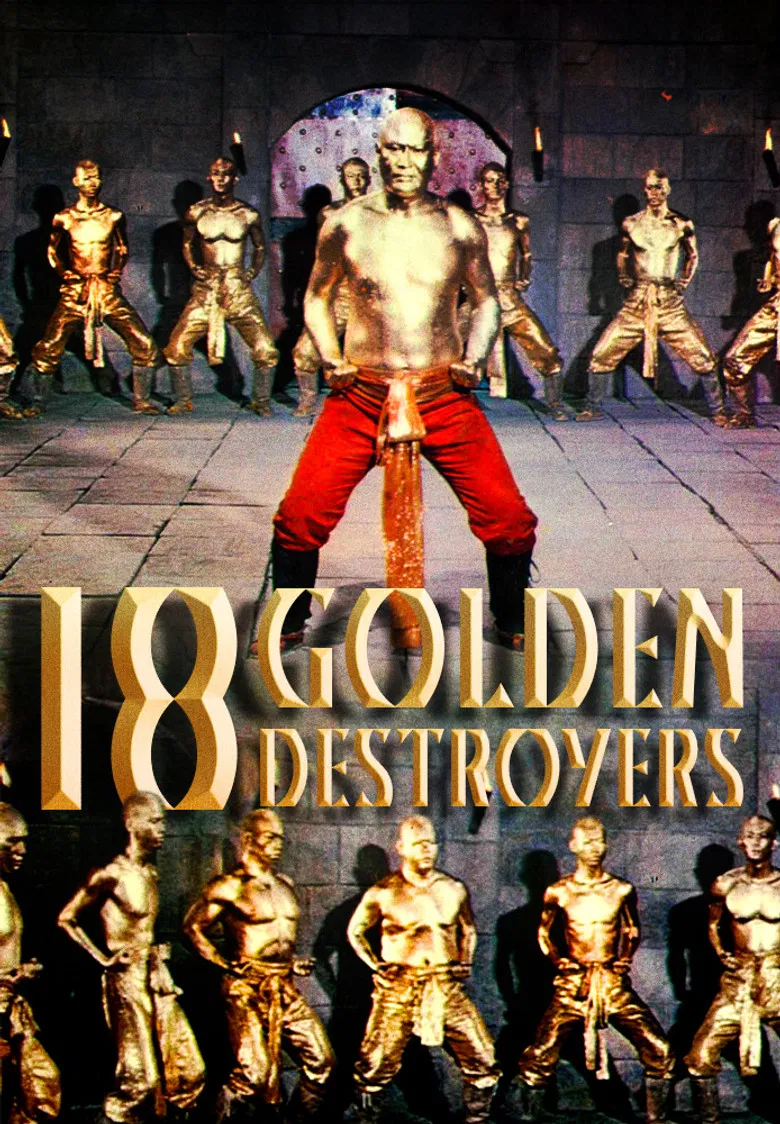 Golden Destroyers poster background
