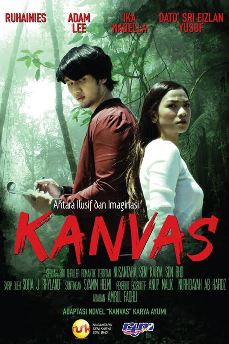 Kanvas poster background