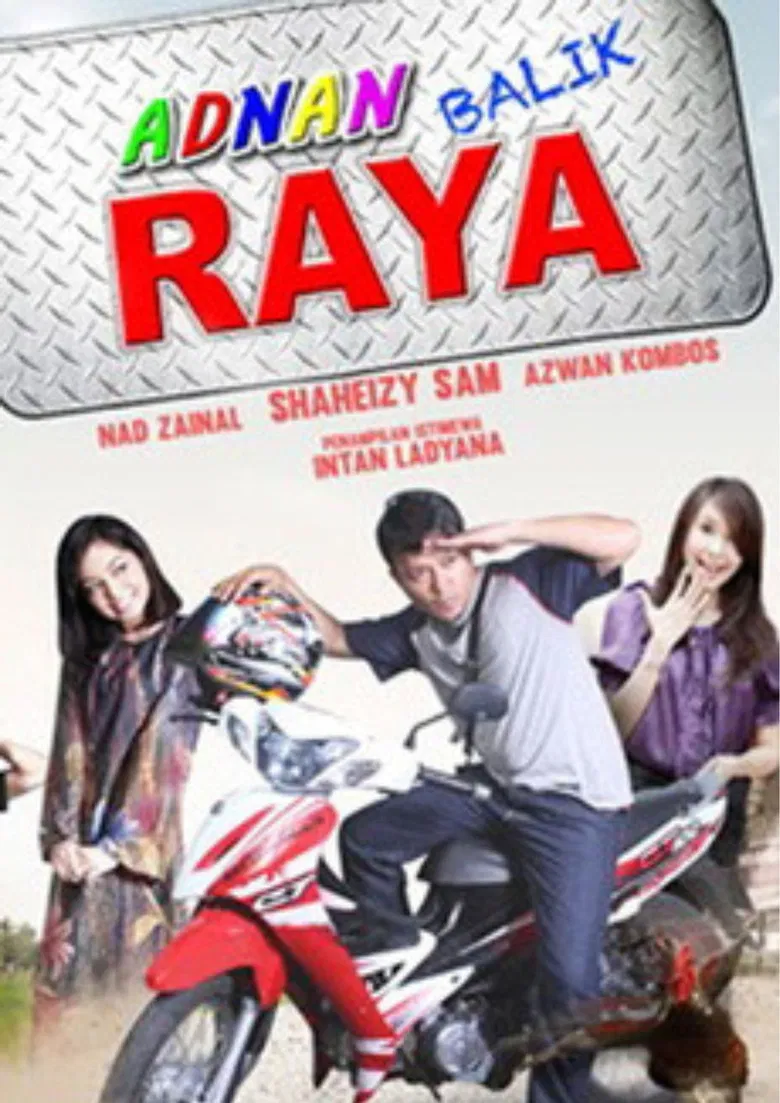 Adnan Sempit Balik Raya poster background