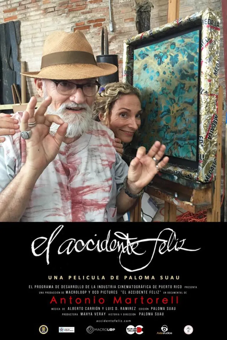 The Happy Accident poster background