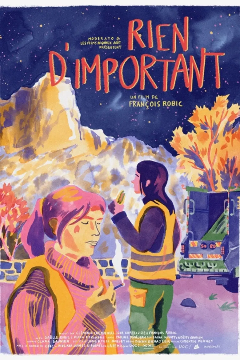 Rien d'important poster background