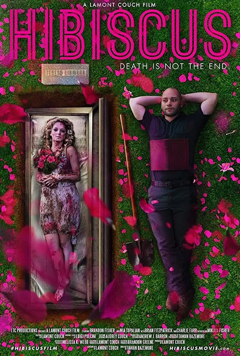 Hibiscus - Death is not the End poster background