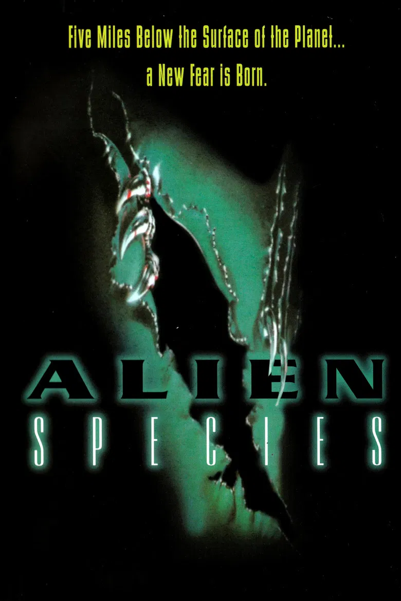 Alien Species poster background