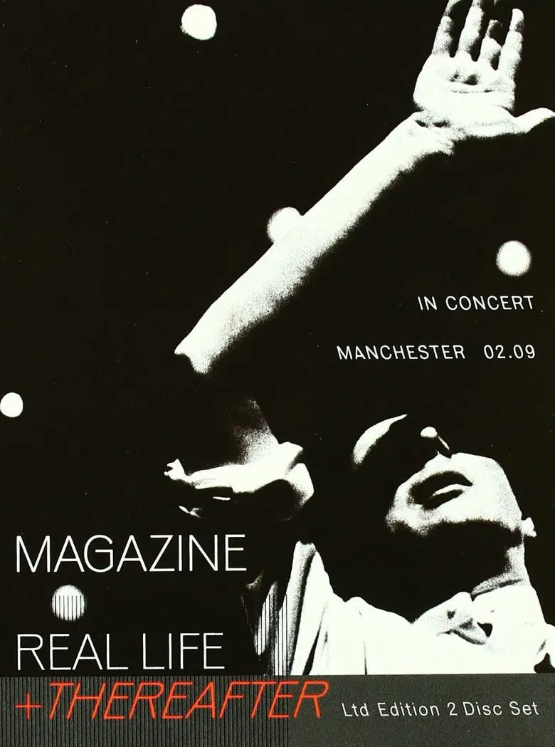 Magazine – Real Life + Thereafter (In Concert - Manchester 02.09) poster background