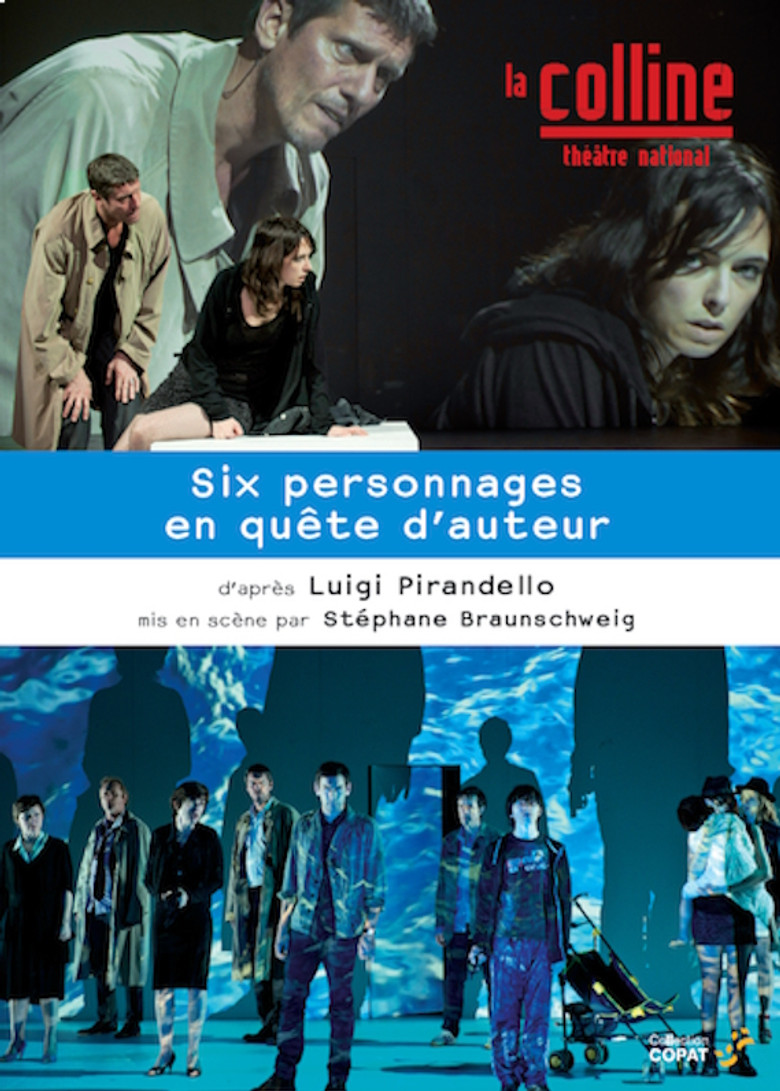 Six personnages en quête d'auteur poster background