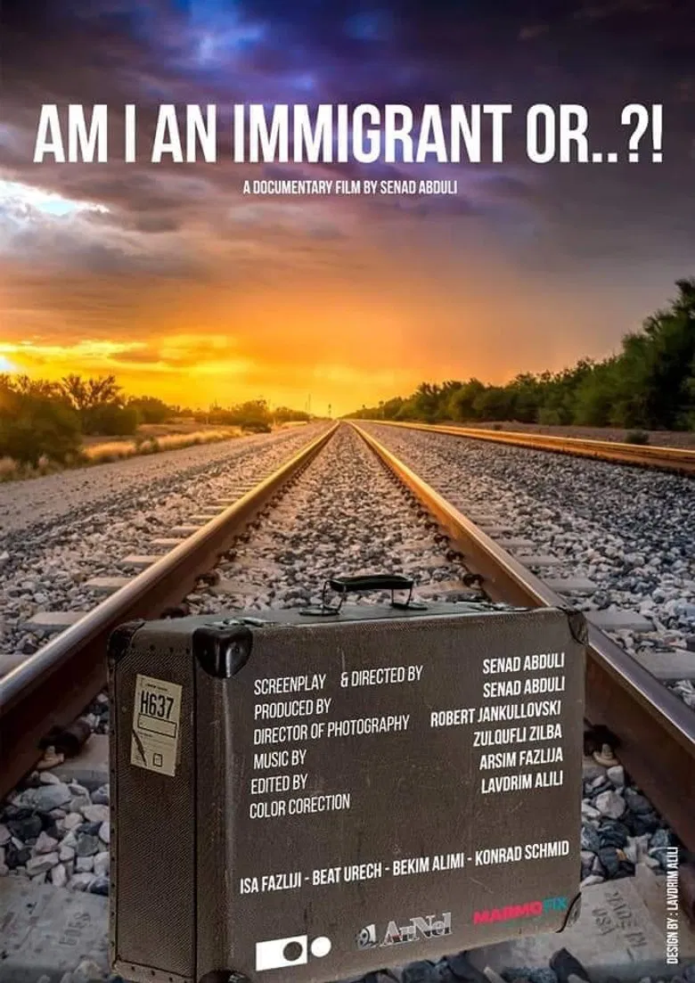 Am I An Immigrant Or…? poster background