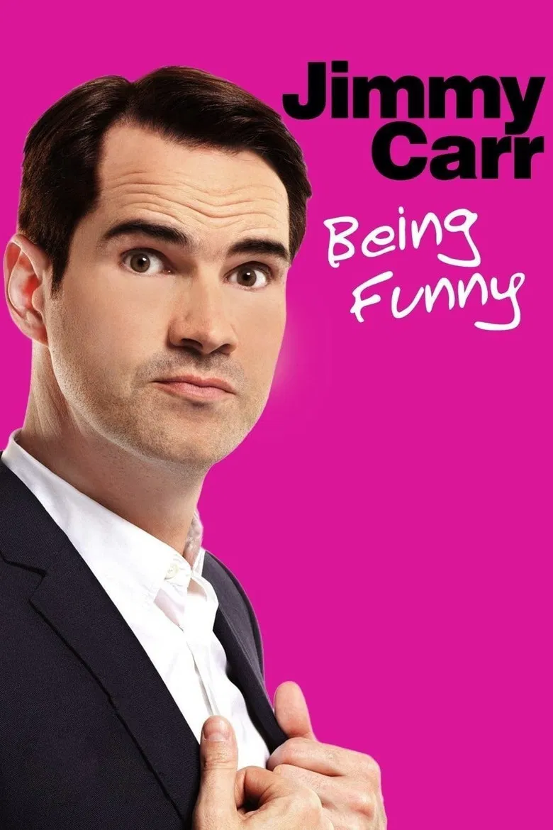 Jimmy Carr: Being Funny poster background