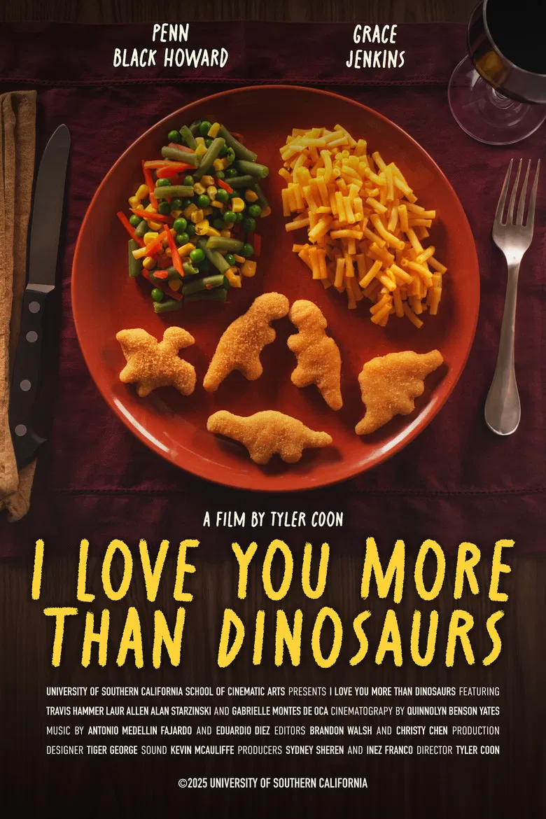 I Love You More Than Dinosaurs poster background