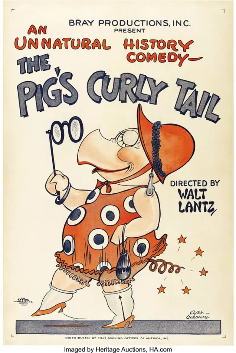 The Pig's Curly Tail poster background