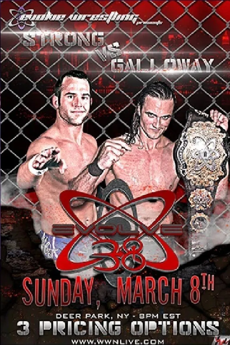EVOLVE 38 poster background