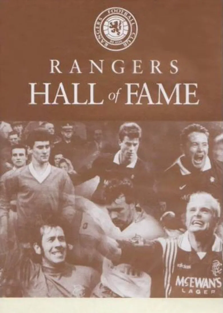 Rangers Fc- Hall of Fame poster background