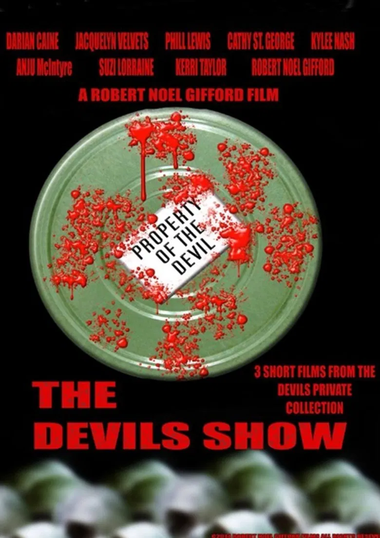 The Devil's Show poster background