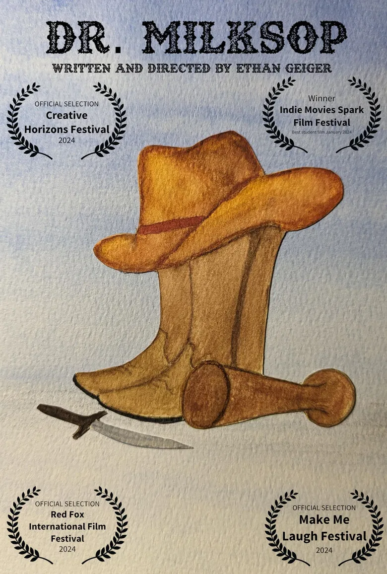 Dr. Milksop poster background