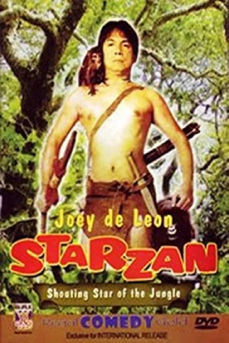 Starzan: Shouting Star Of The Jungle poster background