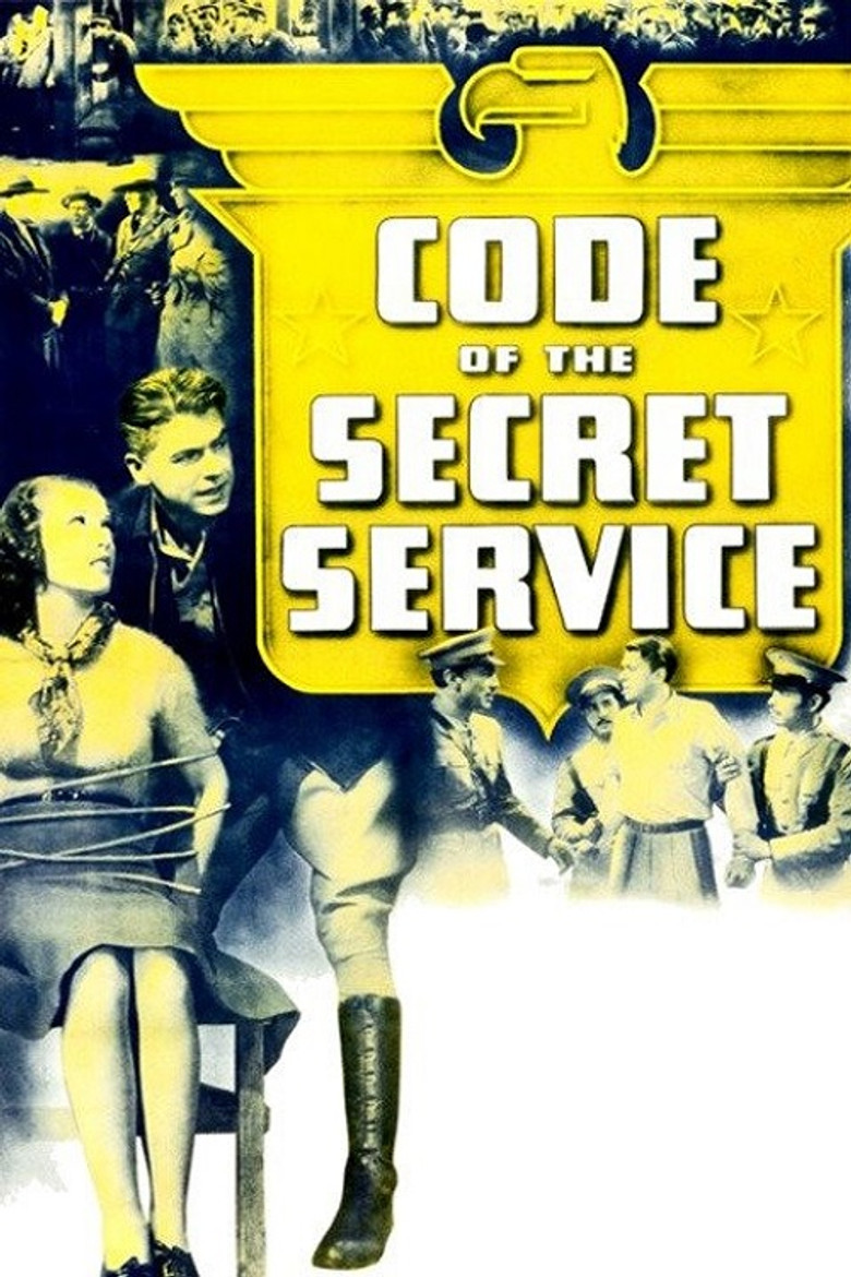 Code of the Secret Service poster background