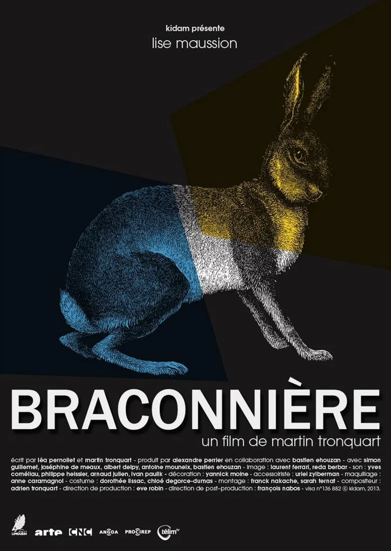 Braconnière poster background