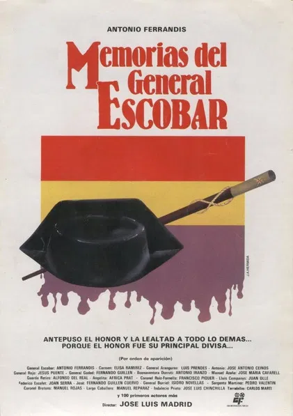 Memorias del general Escobar poster background
