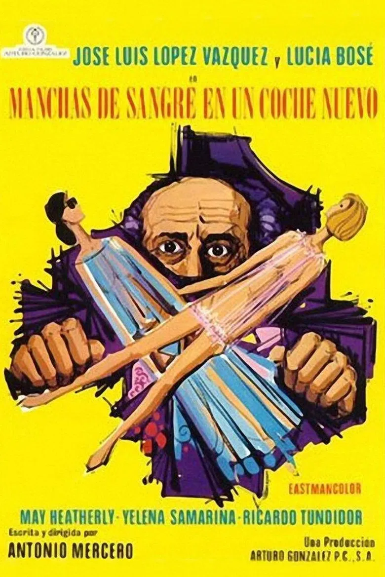 Blood Stains in a New Car poster background