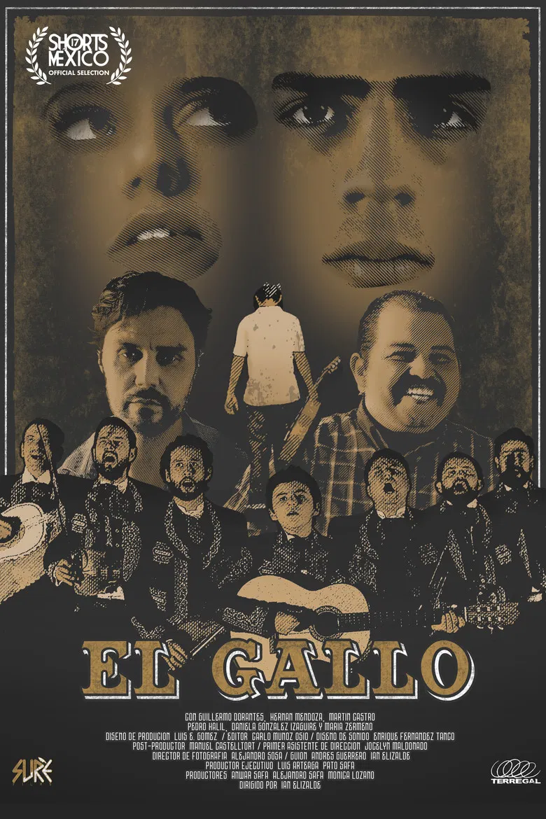 El Gallo poster background