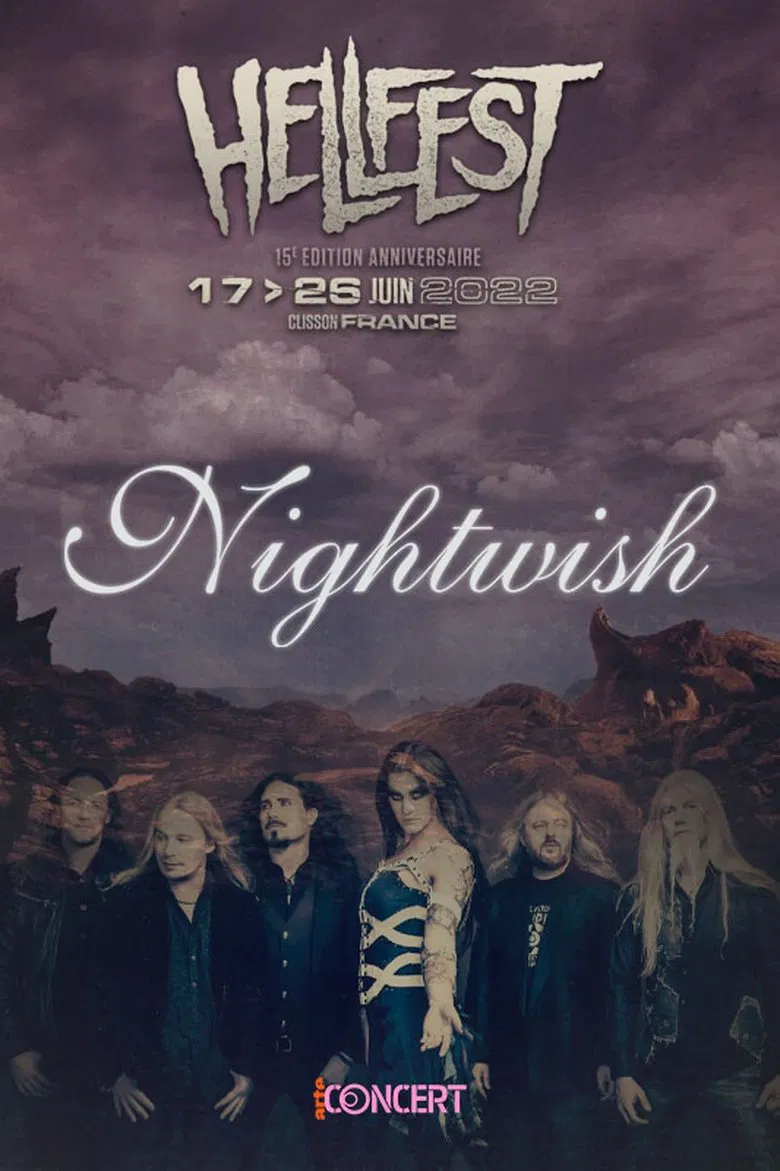 Nightwish - Au Hellfest 2022 poster background