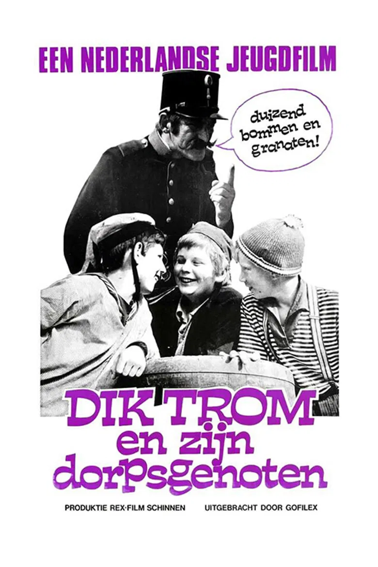 Dik Trom en zijn dorpsgenoten poster background