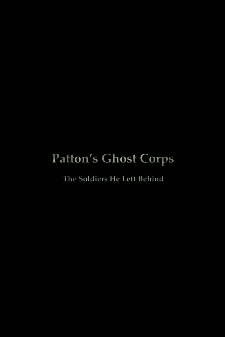 Patton's Ghost Corps poster background