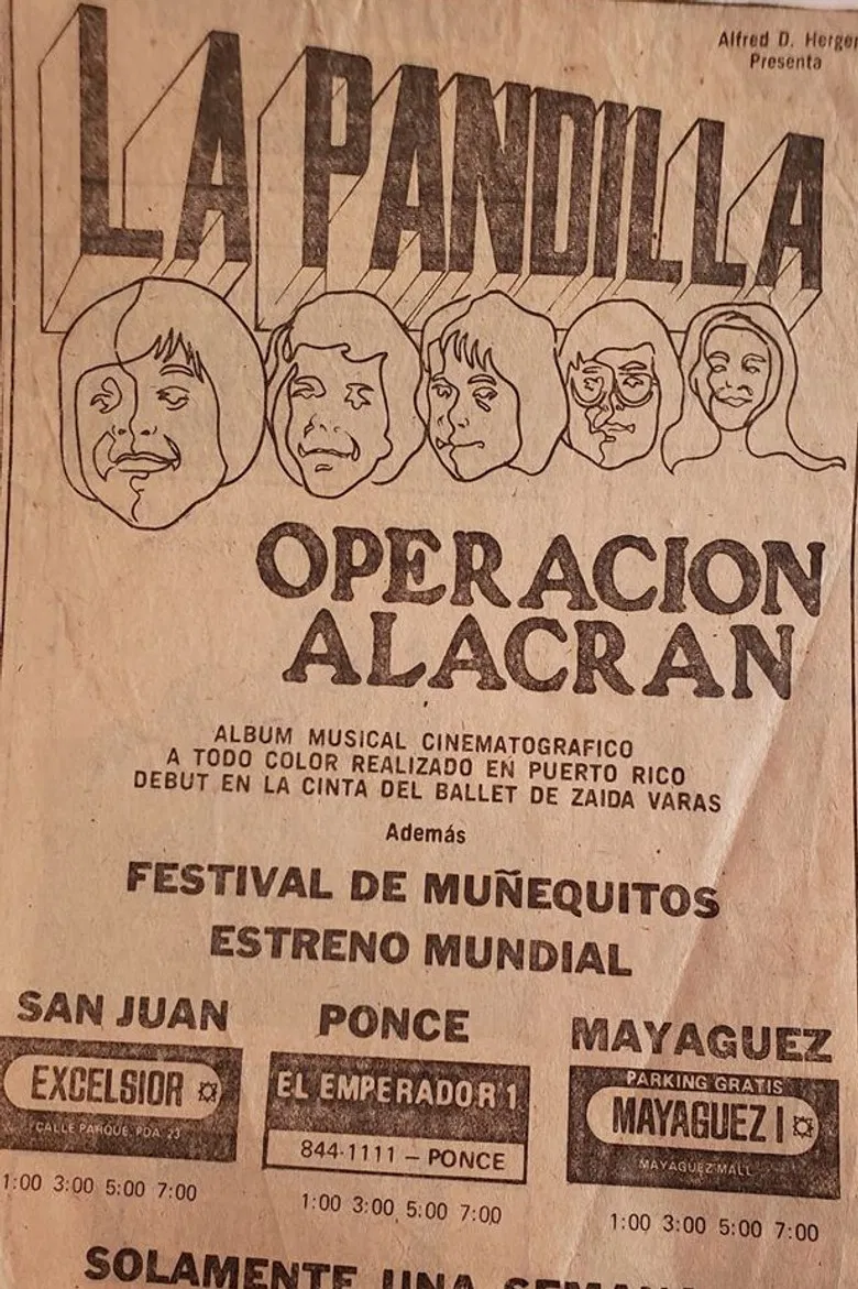 Operación Alacrán poster background