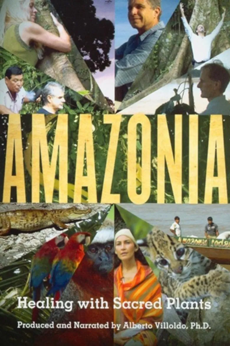Amazonia: Healing with Sacred Plants poster background