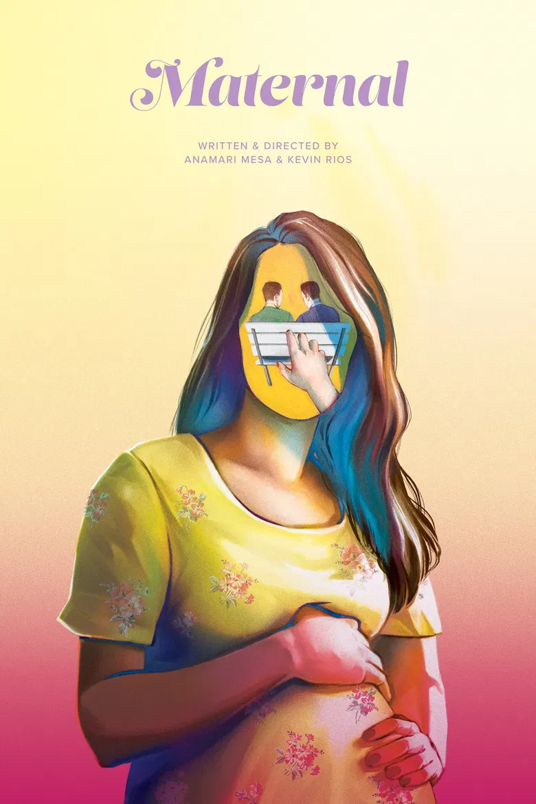 Maternal poster background