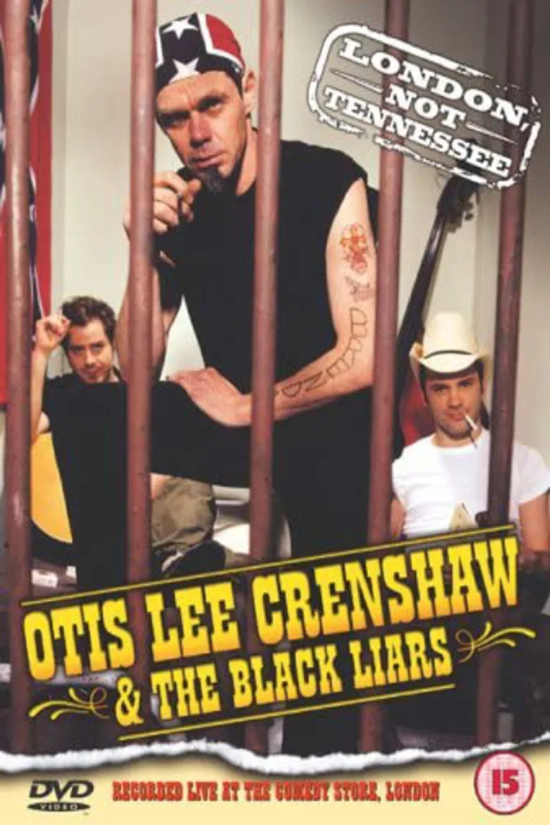 Otis Lee Crenshaw & The Black Liars: London, Not Tennessee poster background