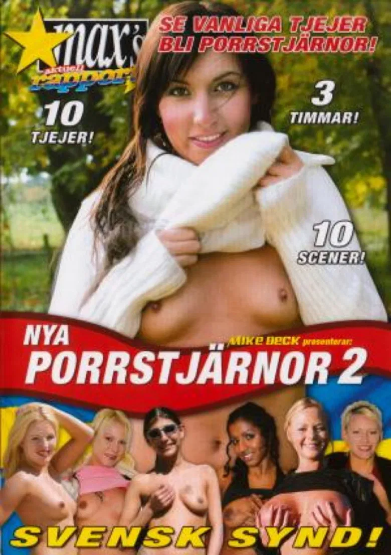 Nya Porrstjärnor 2 poster background
