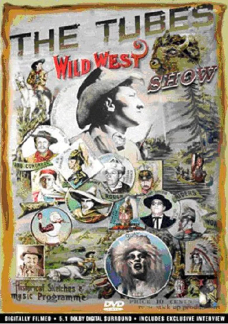 The Tubes - Wild West Show poster background