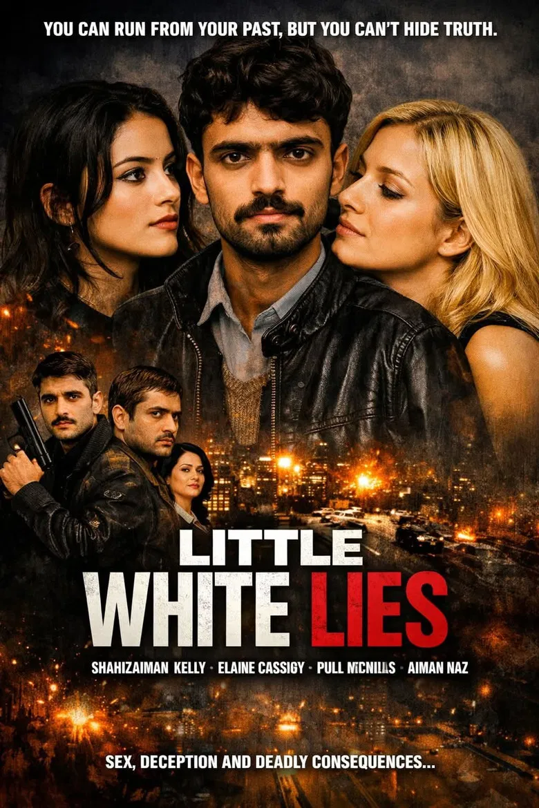 Little White Lies poster background