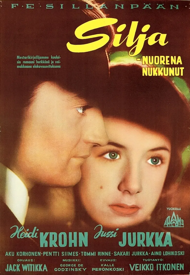Silja – nuorena nukkunut poster background