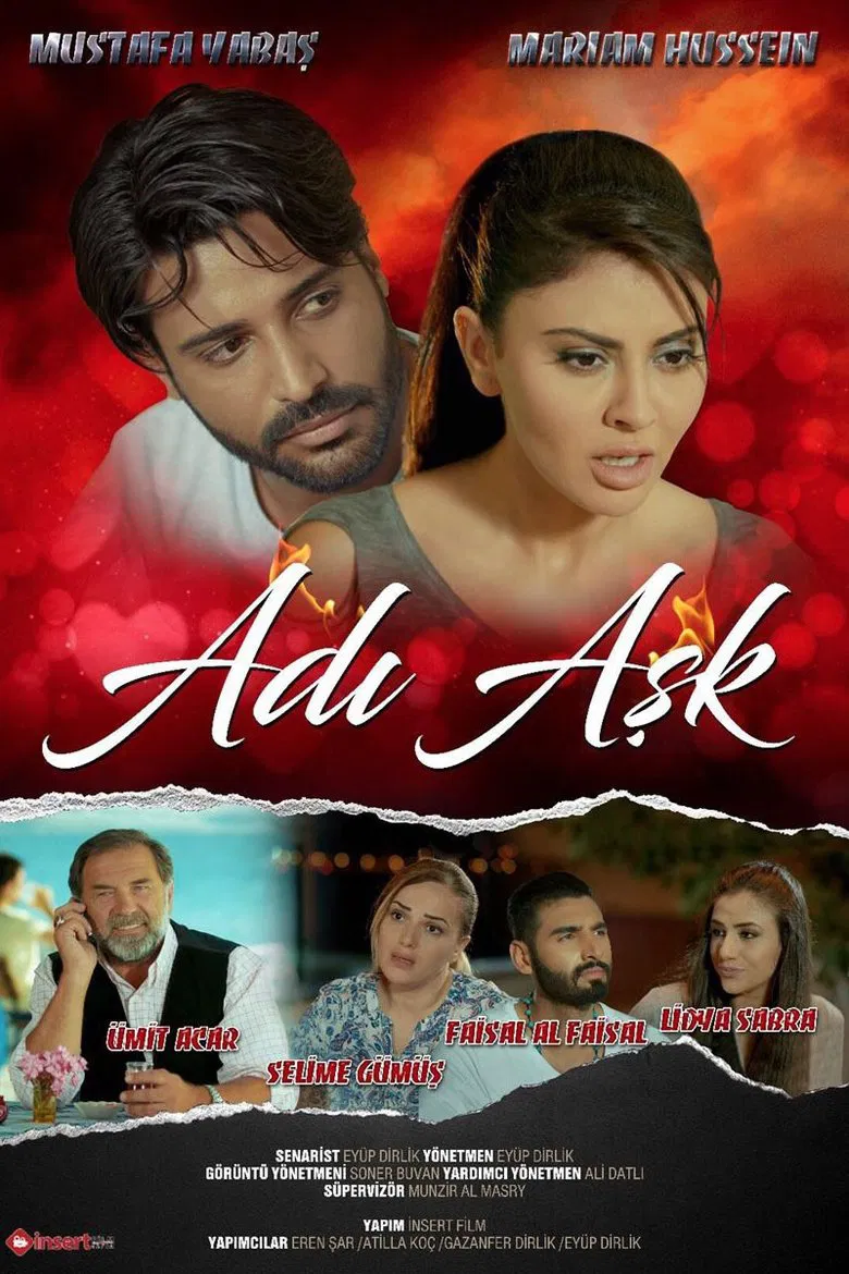 Adı Aşk poster background
