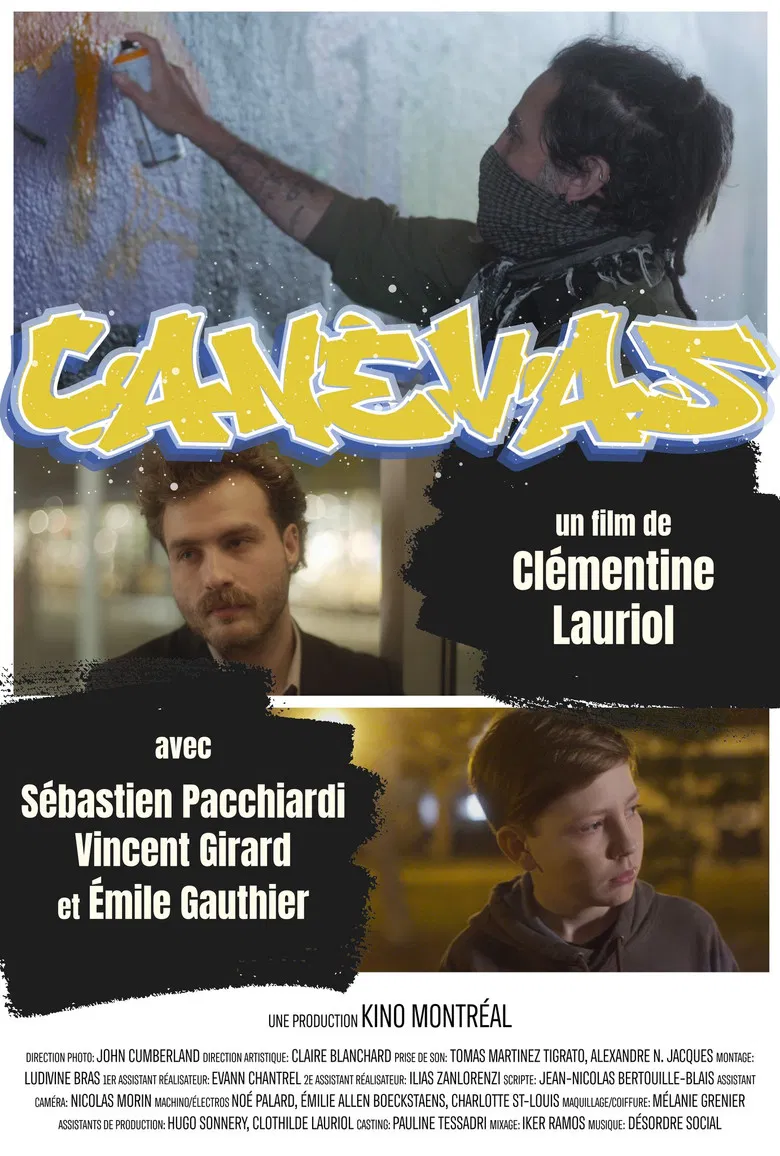 Canevas poster background