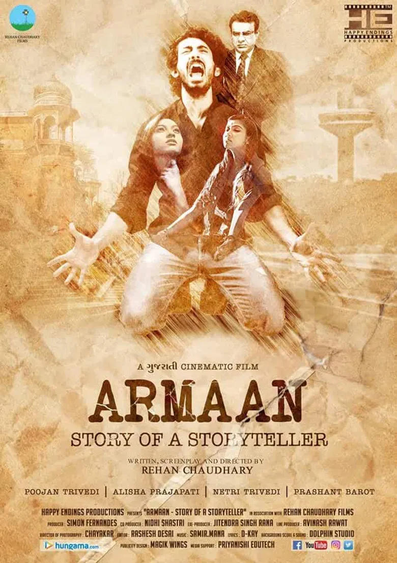 Armaan: Story of a Storyteller poster background