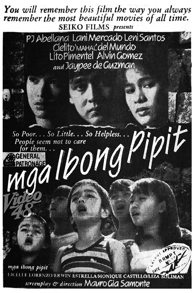 Mga Ibong Pipit poster background