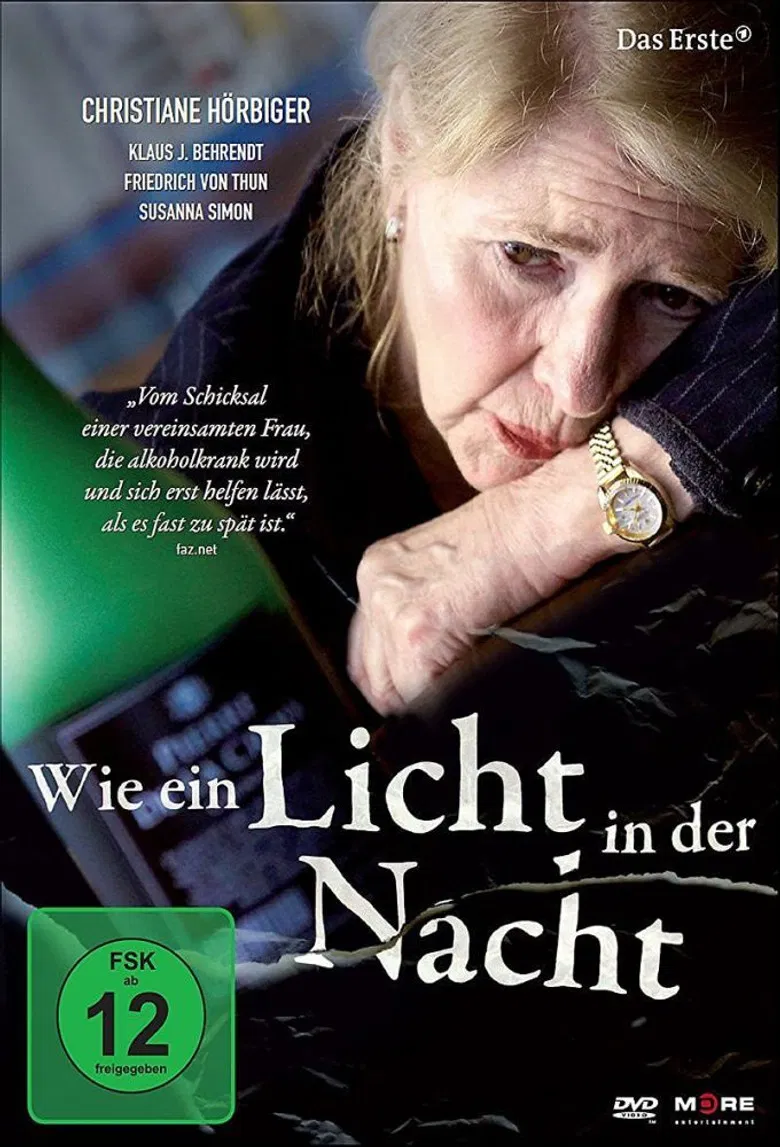 Wie ein Licht in der Nacht poster background