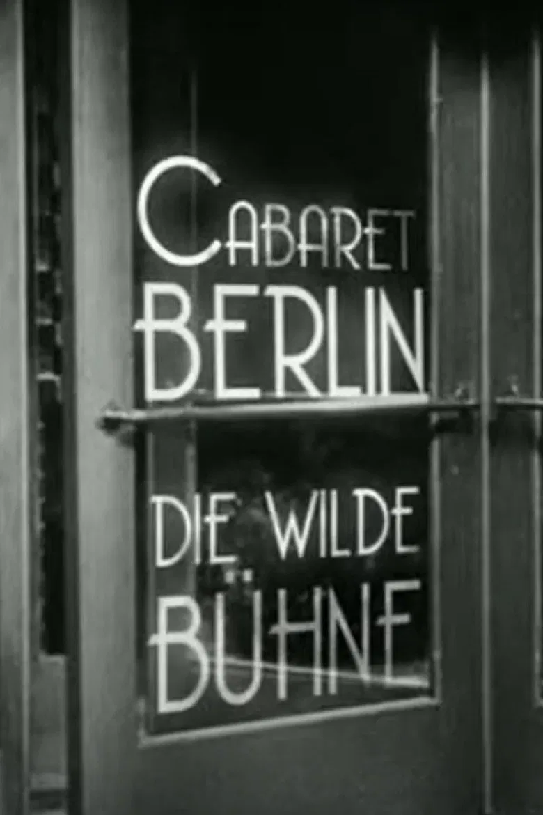 Cabaret-Berlin, the Wild Scene poster background