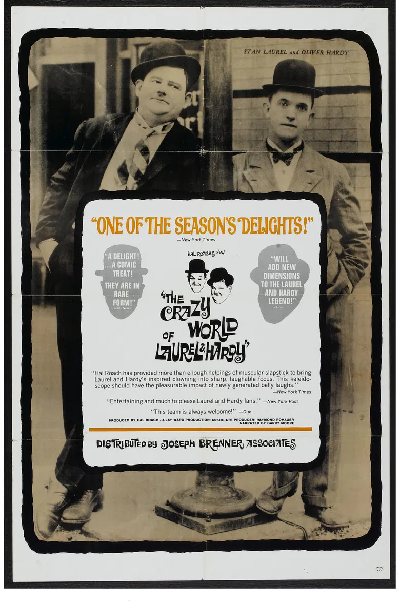 The Crazy World of Laurel and Hardy poster background