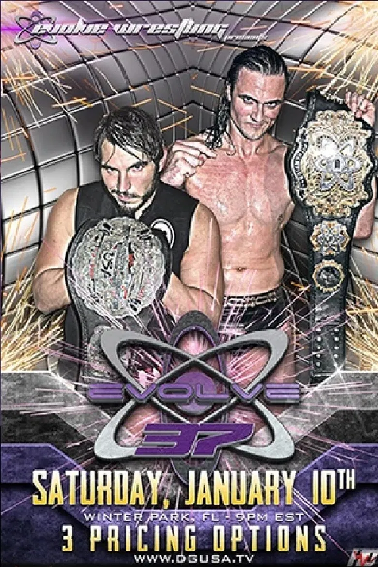 EVOLVE 37 poster background