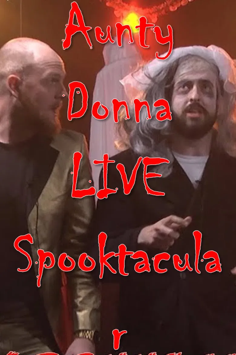 The Aunty Donna LIVE Spooktacular poster background