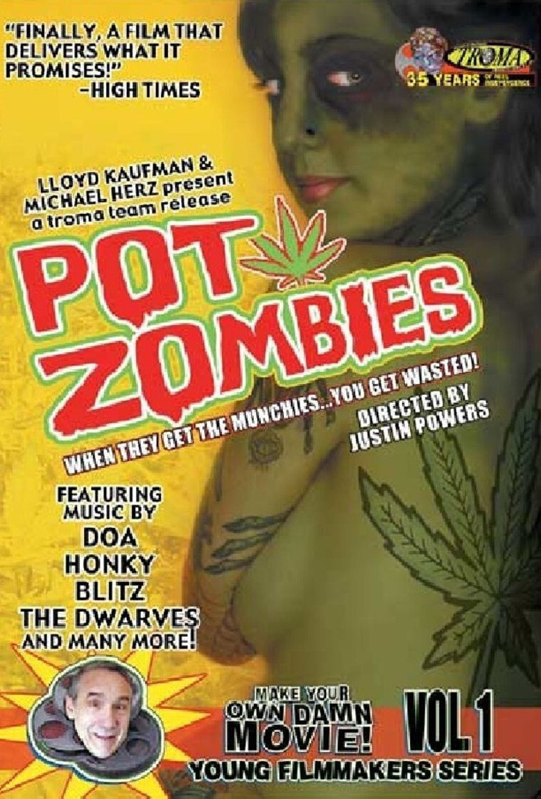 Pot Zombies poster background