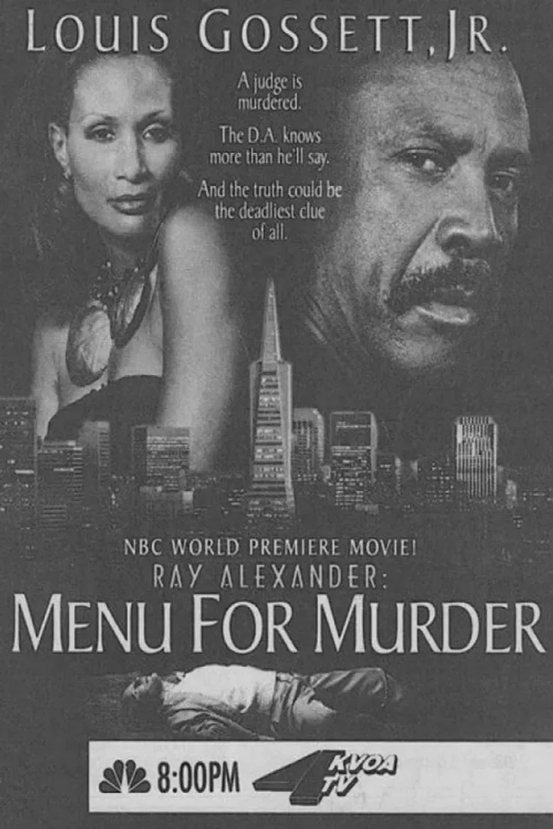Ray Alexander: A Menu for Murder poster background