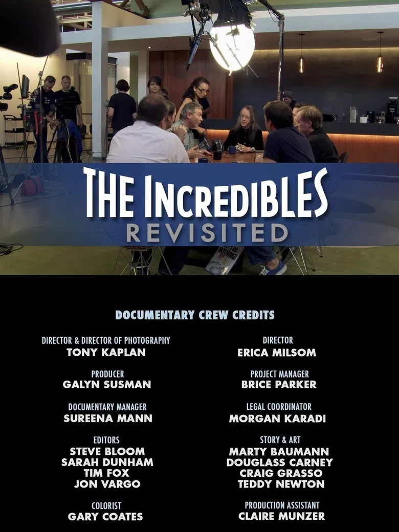 THE INCREDIBLES : REVISITED poster background