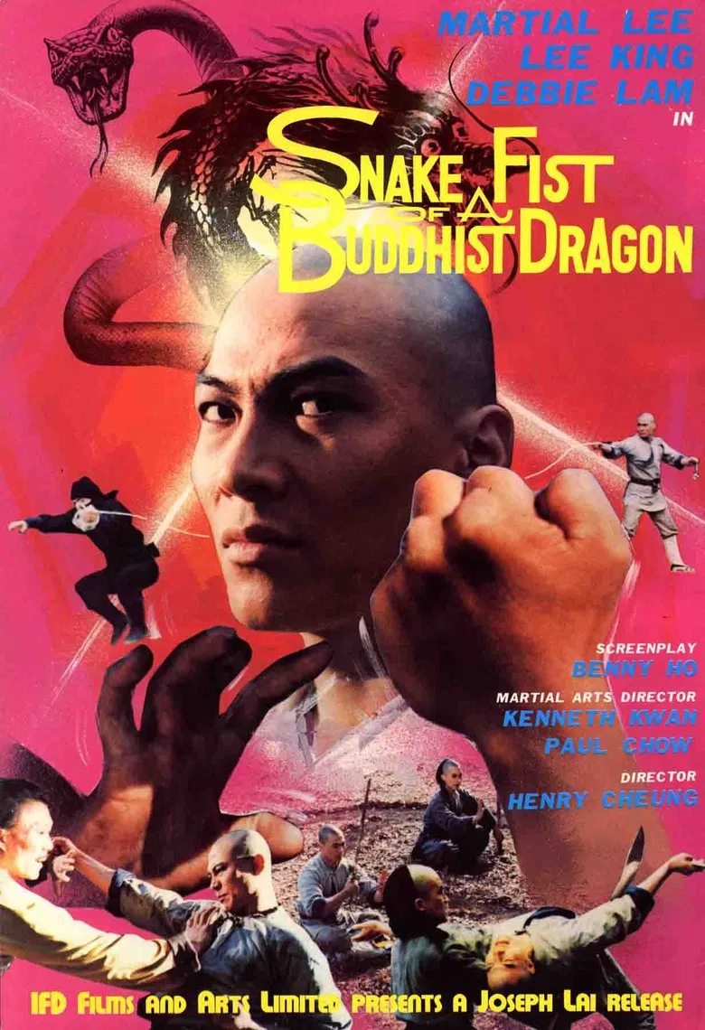 Snake Fist of the Buddhist Dragon poster background
