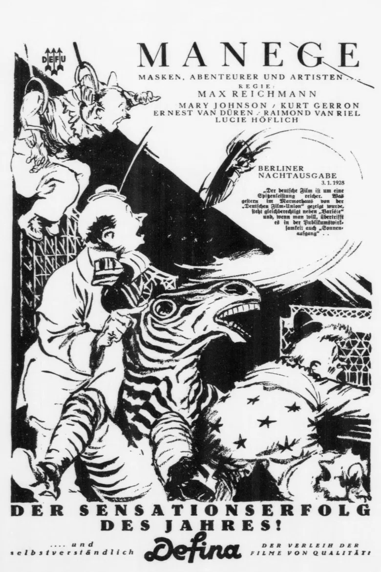 Manege poster background