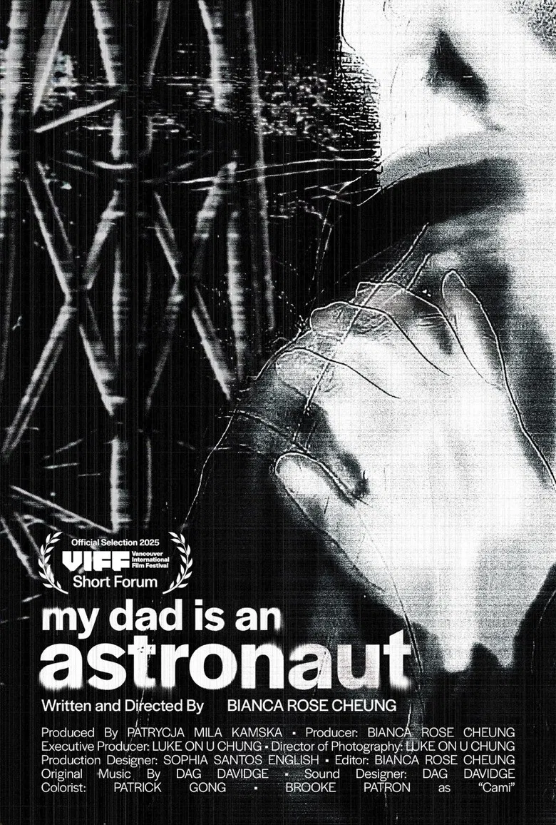My Dad is an Astronaut poster background