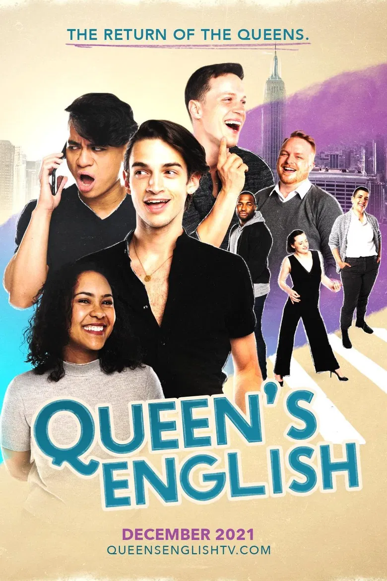 Queen's English poster background